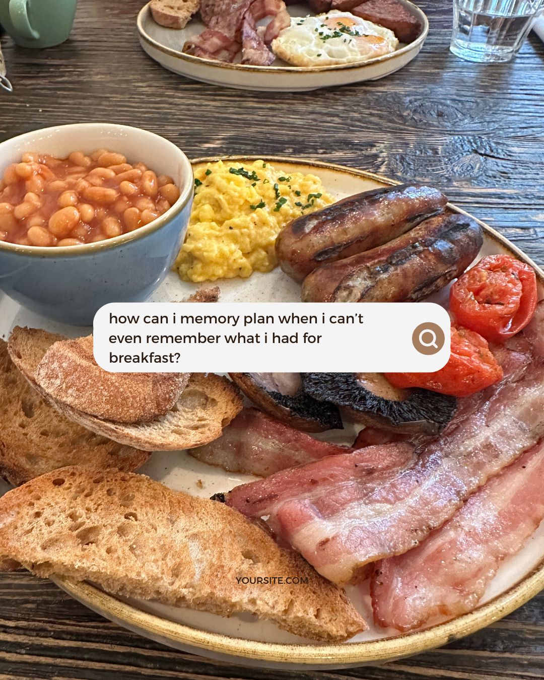 How Can I Memory Plan If I Can’t Even Remember What I Had for Breakfast?