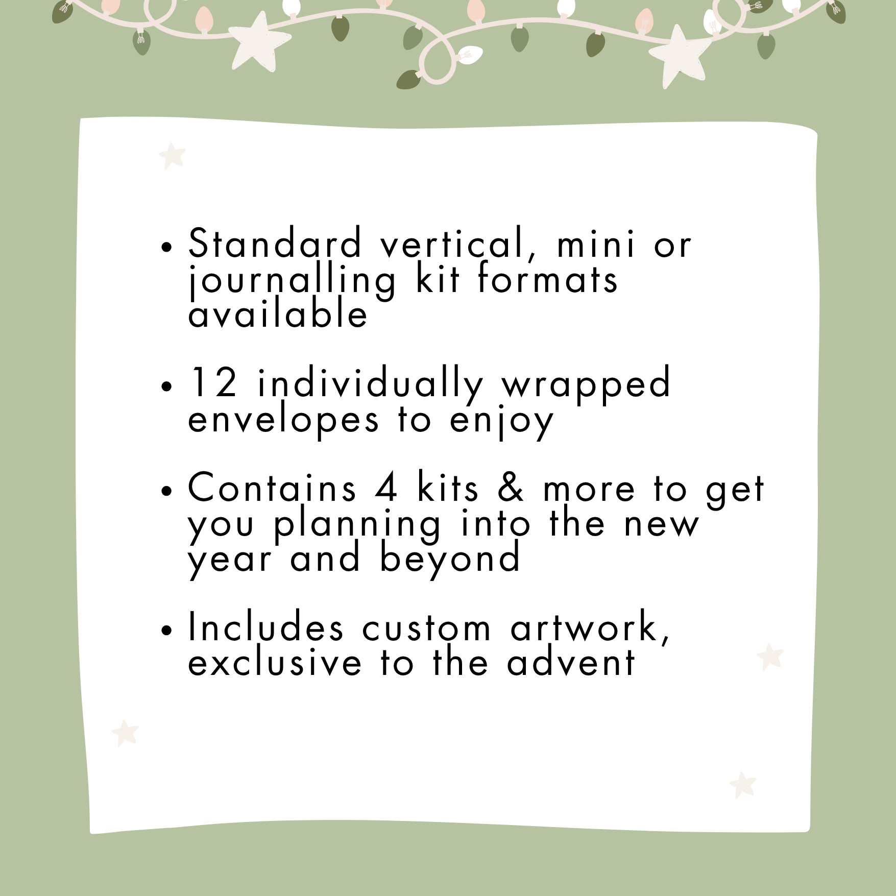Christmas Countdown (2025 Advent) PRE-ORDER | Sticker Advent Calendar