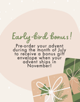 Christmas Countdown (2025 Advent) PRE-ORDER | Sticker Advent Calendar