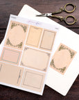 Vintage Frame Journalling Stickers