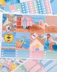 Surf's Up Weekly Sticker Kit