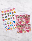 Poolside Mini Weekly Sticker Kit