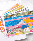 Poolside Monthly Sticker Kit