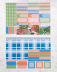 English Village Monthly Sticker Kit