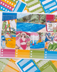 Poolside Weekly Sticker Kit