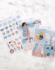 Summer Holiday Weekly Sticker Kit