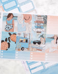 Summer Holiday Mini Weekly Sticker Kit