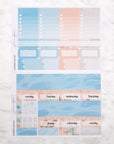 Summer Holiday Weekly Sticker Kit