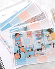 Summer Holiday Weekly Sticker Kit