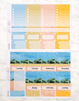 Sea View Weekly Sticker Kit