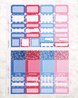 Pool Party Weekly Sticker Kit
