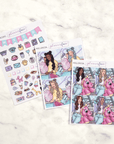 Rollercoaster Weekly Sticker Kit