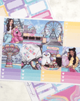 Rollercoaster Mini Weekly Sticker Kit
