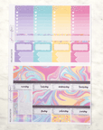 Rollercoaster Weekly Sticker Kit