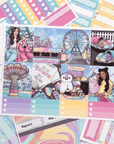Rollercoaster Weekly Sticker Kit