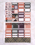 Merlot Mini Weekly Sticker Kit