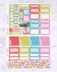 Holiday Splash Mini Weekly Sticker Kit