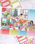 Holiday Splash Mini Weekly Sticker Kit