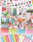 Holiday Splash Weekly Sticker Kit