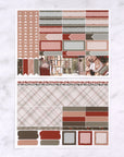 Vintage Christmas Monthly Sticker Kit