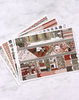 Vintage Christmas Monthly Sticker Kit