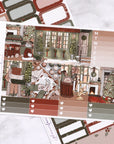 Vintage Christmas Mini Weekly Sticker Kit