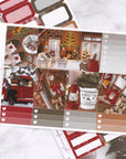 Log Cabin Christmas Mini Weekly Sticker Kit