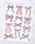 Bows & Ribbons Journalling Stickers