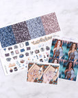Darkling Sky Mini Weekly Sticker Kit
