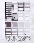 Hollywood Mini Weekly Sticker Kit