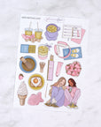 Matcha Love Creative Journal Sticker Set