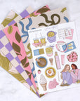 Matcha Love Creative Journal Sticker Set