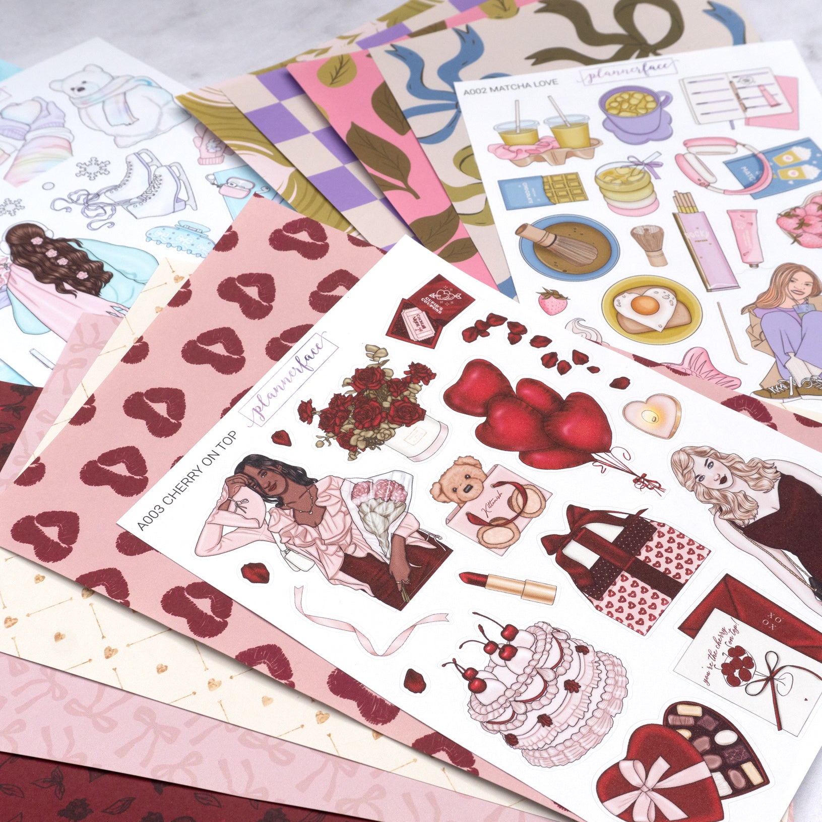 Cherry On Top Creative Journal Sticker Set