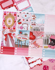 Lucky In Love Mini Weekly Sticker Kit