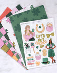 St. Patrick's Creative Journal Sticker Set