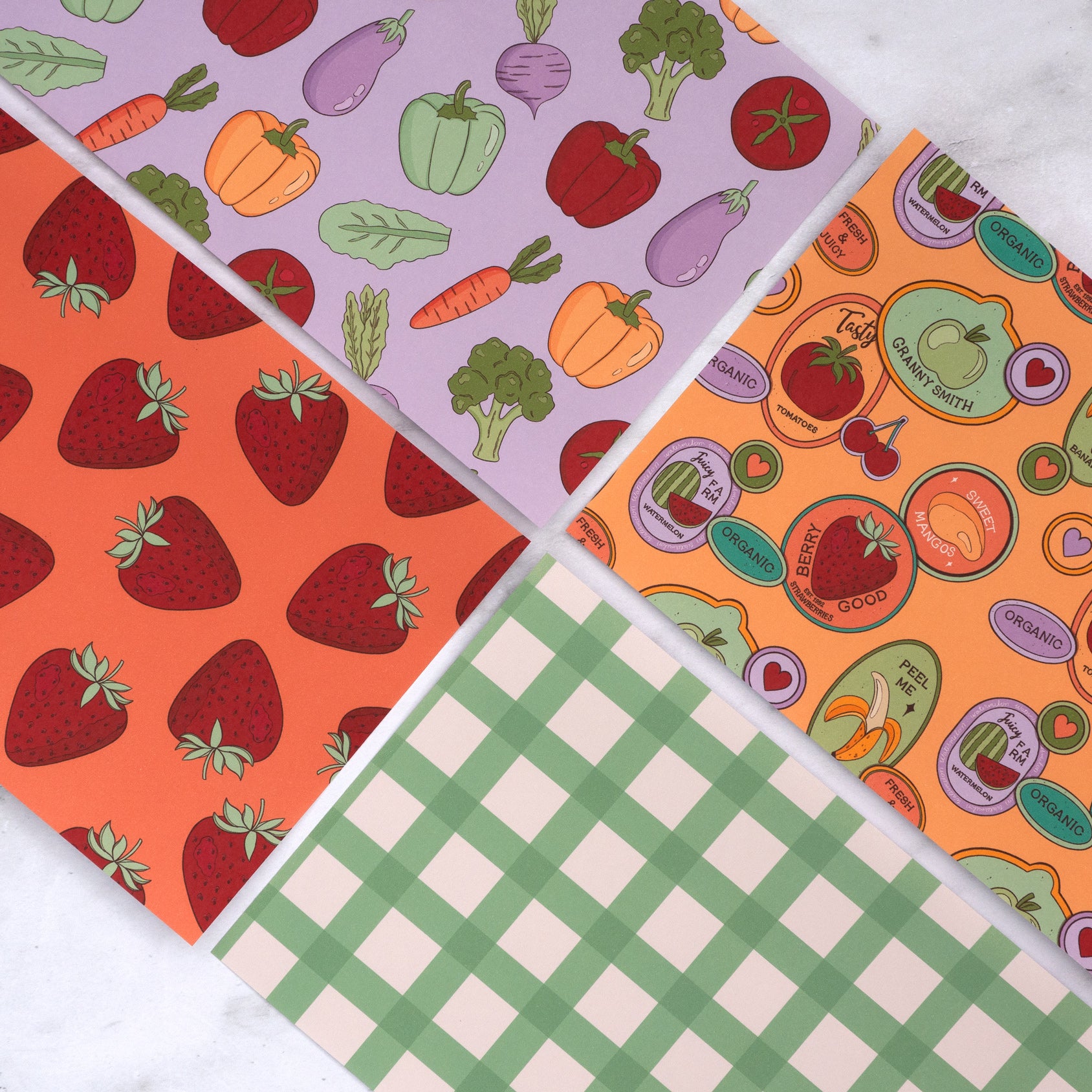 Farmers Market Creative Journal Sticker Set