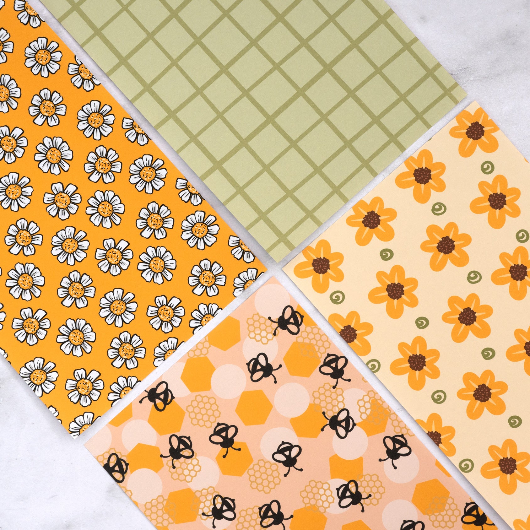 Bee-Day Creative Journal Sticker Set