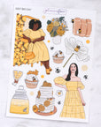 Bee-Day Creative Journal Sticker Set