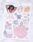 Dreamy Blossom Creative Journal Sticker Set