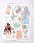 Spring Garden Creative Journal Sticker Set