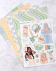 Spring Garden Creative Journal Sticker Set