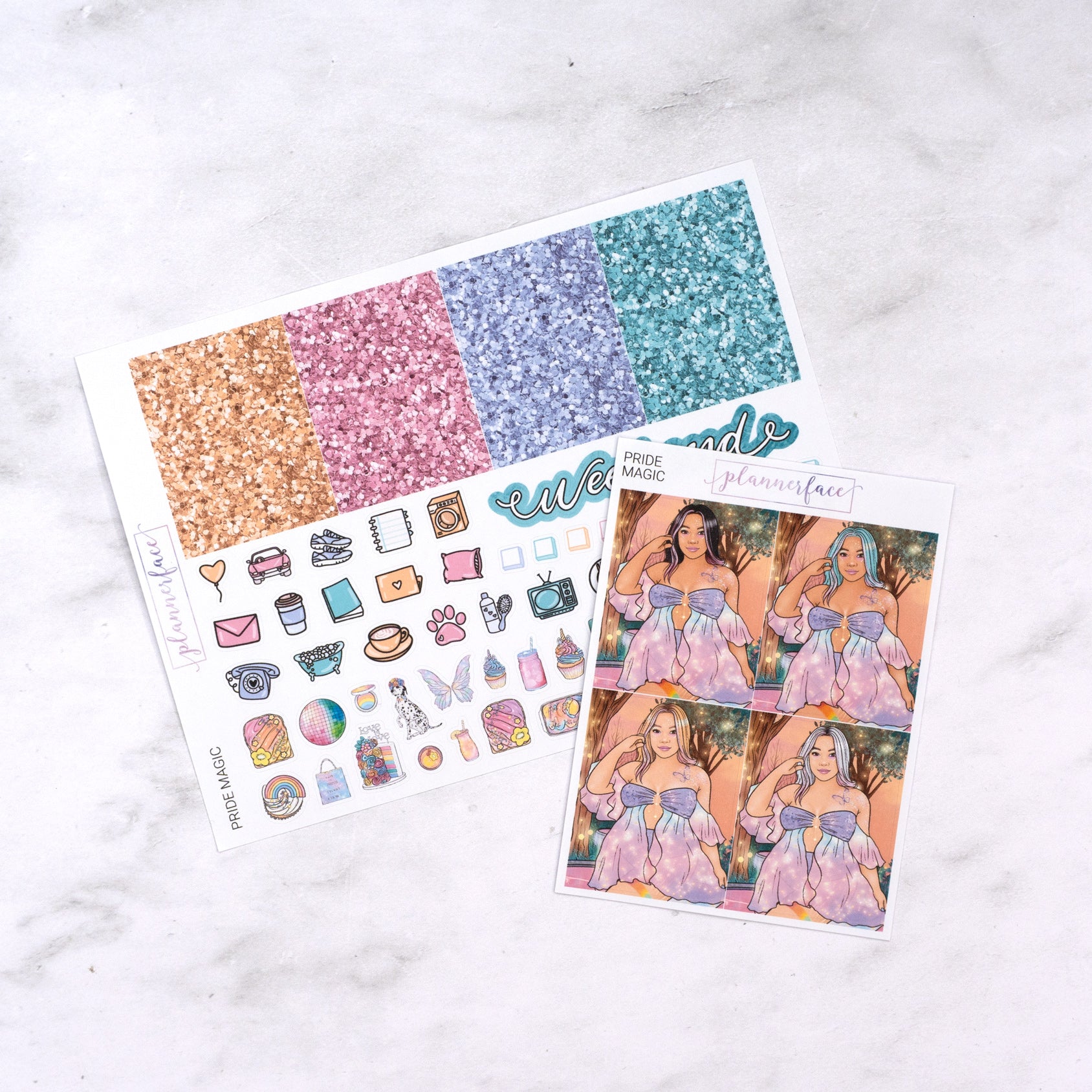 Pride Magic Mini Weekly Sticker Kit