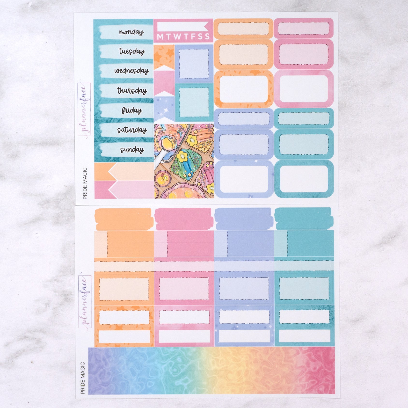 Pride Magic Mini Weekly Sticker Kit
