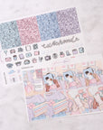 Romance Fan Mini Weekly Sticker Kit
