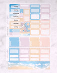 Beside The Seaside Mini Weekly Sticker Kit