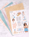 Beside The Seaside Creative Journal Sticker Set