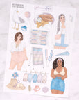 Beside The Seaside Creative Journal Sticker Set