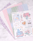 Romance Fan Creative Journal Sticker Set