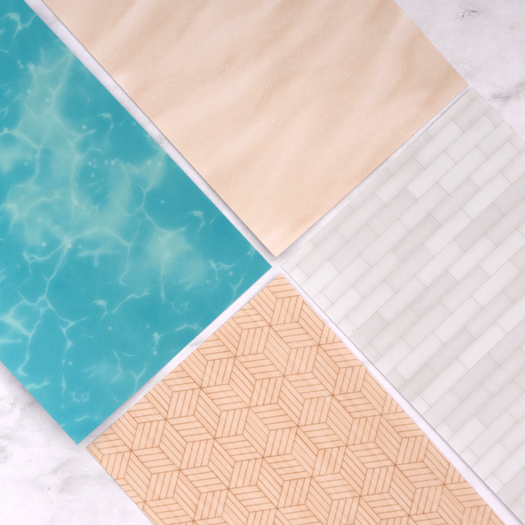 Surfaces V2 Sticky Paper Set for Journalling & Scrapbooking