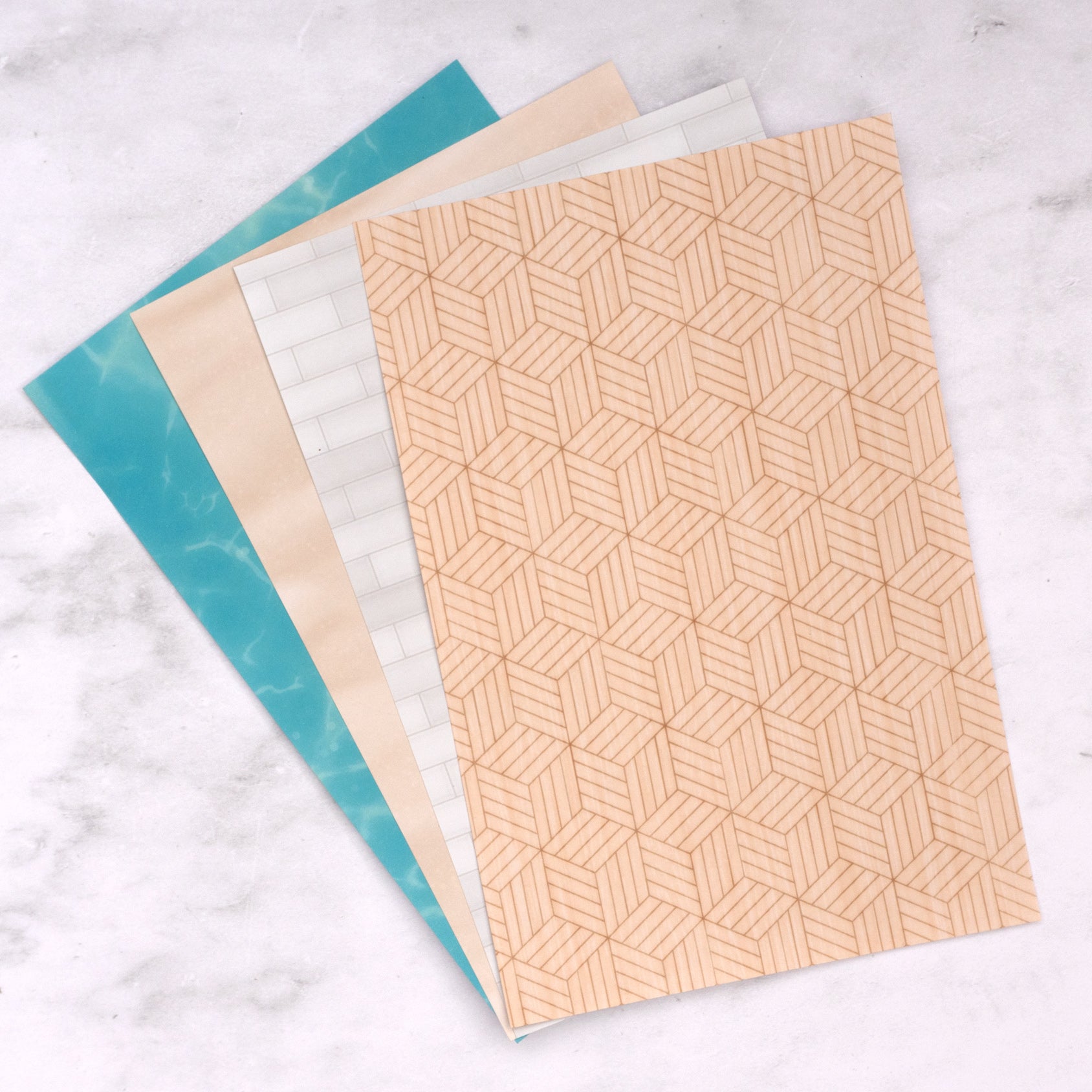 Surfaces V2 Sticky Paper Set for Journalling & Scrapbooking